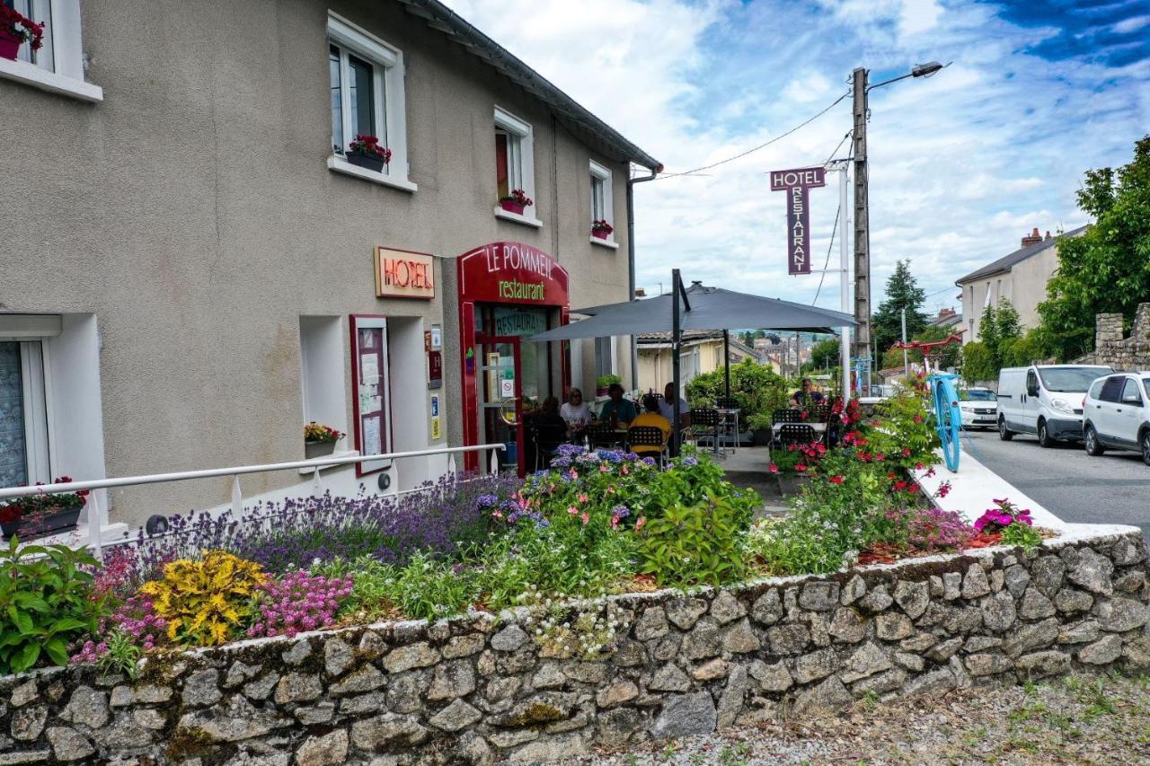 Hotel Le Pommeil Gueret Bagian luar foto